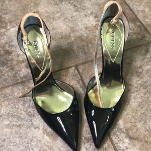 Guess Black Patent Womens Shoes